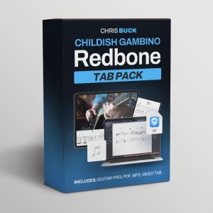 Redbone - Childish Gambino - Tab & Video Pack